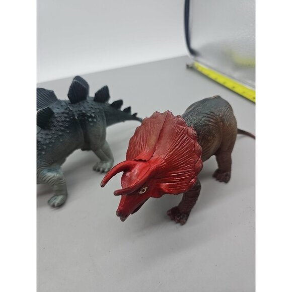 Kids Dinosaur Toy Figure Lot Animal Model Jurassic Set Of Dinosaurs - Picture 3 of 8